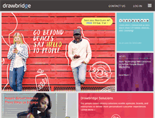 Tablet Screenshot of drawbridge.com